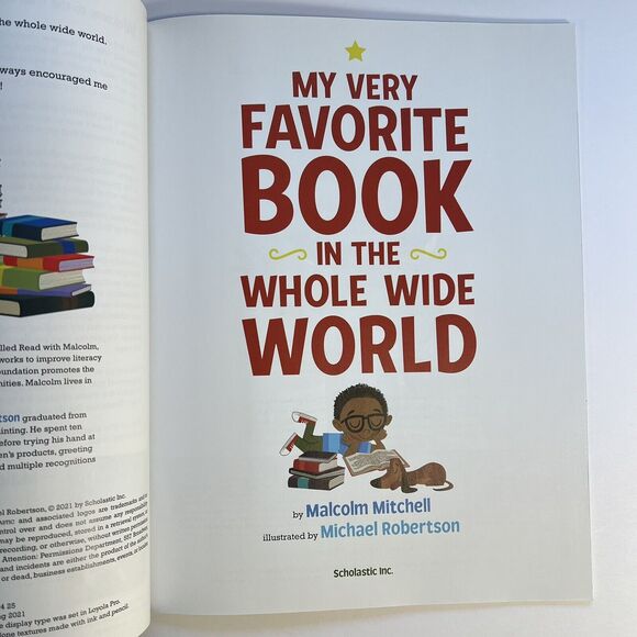 Set of 2 Storybooks Word Collector My Very Favorite Book in the Whole Wide World - Picture 9 of 11